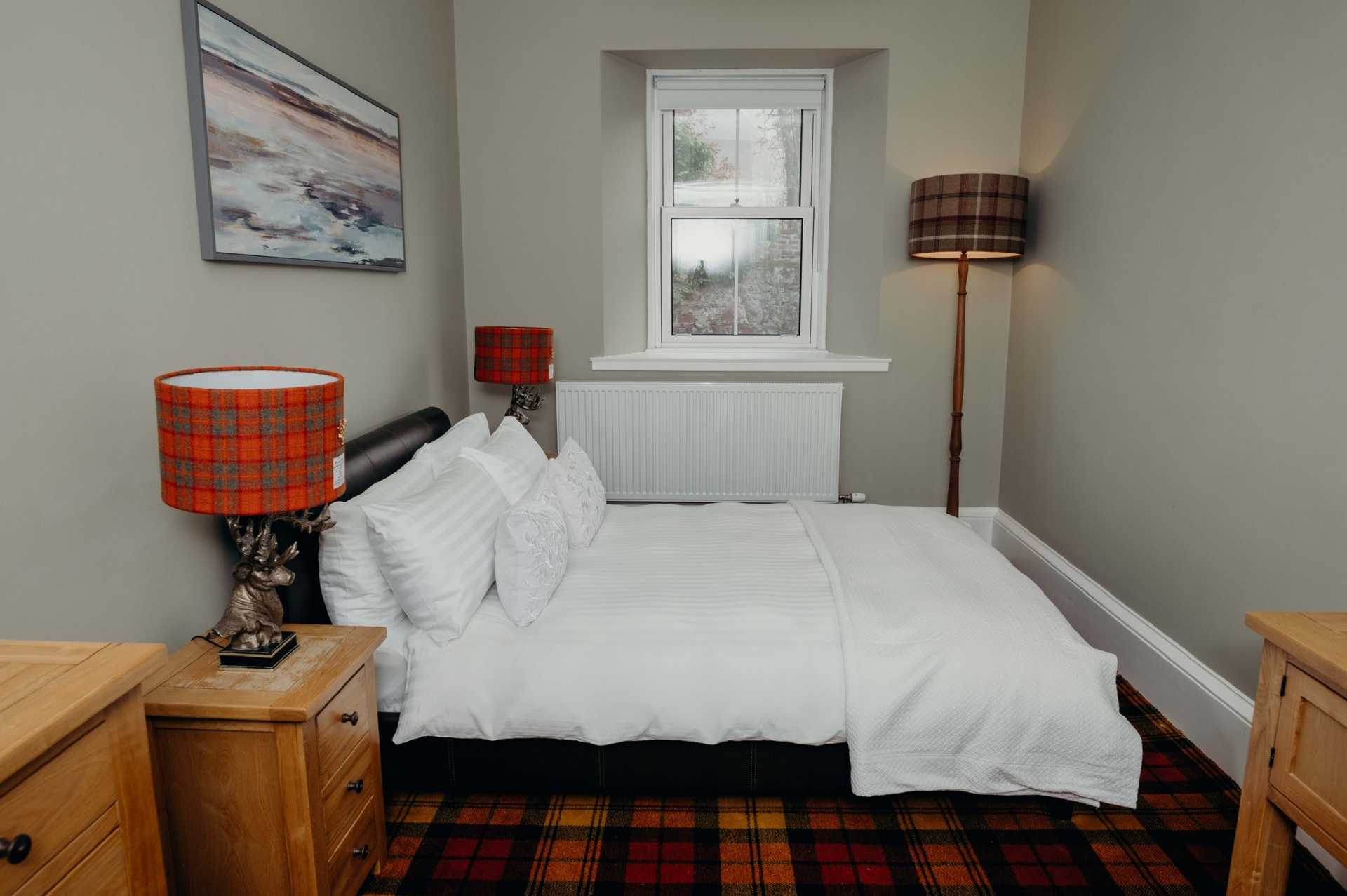 Tartan bedroom